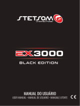 StetSom EX 3000 Black Edition Mono 1 Channel Digital Amplifier Manuale del proprietario