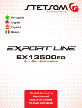 StetSom EX 13500 EQ Manuale del proprietario