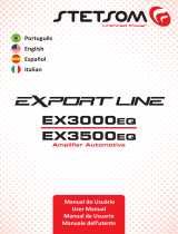 StetSom EX 3000 EQ Mono Digital Amplifier Full Range Manuale utente