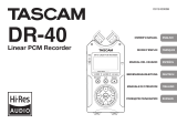Tascam DR-40 Manuale utente