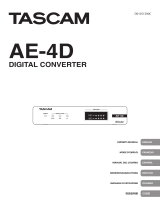 Tascam AE-4D Manuale del proprietario
