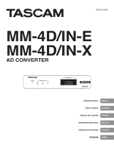Tascam MM-4D/IN Manuale del proprietario