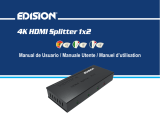 Edision 4K HDMI Splitter 1x2 Manuale utente