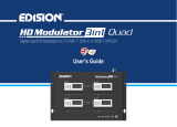 Edision HDMI MODULATOR 3in1 QUAD Manuale utente