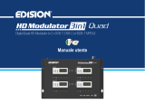 Edision HDMI MODULATOR 3in1 QUAD Manuale utente