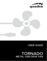 SPEEDLINK TORNADO METAL USB Desk Fan Guida utente
