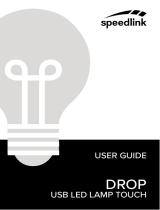 SPEEDLINK DROP USB LED Lamp touch Guida utente
