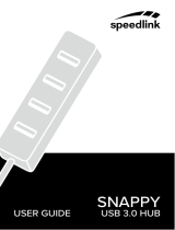 SPEEDLINK SNAPPY USB Hub Guida utente