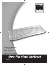 SPEEDLINK Ultra Flat Metal Keyboard Guida utente
