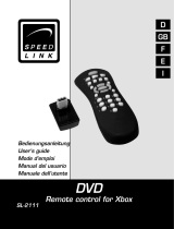 SPEEDLINK DVD Remote Control Guida utente