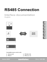 Sentiotec RS485 Connection Manuale utente