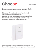 Chacon 34036 Door-Window Opening Sensor Manuale utente