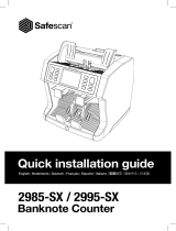 Safescan 2985-SX / 2995-SX Guida d'installazione