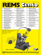 REMS Cento Pipe Cutting Machine Manuale utente