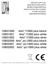 LDR Aria F 1000 Plus black Manuale del proprietario