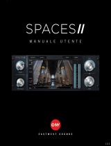 East West Sounds Spaces II Manuale utente