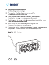 BADU JET Turbo Pro assembly kit design 2 Istruzioni per l'uso