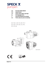 Speck pumpen BC 40/10 A-EPDM Istruzioni per l'uso
