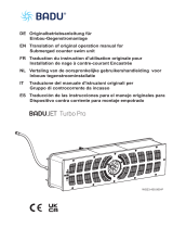 BADU JET Turbo Pro assembly kit design 2 Istruzioni per l'uso