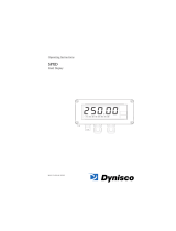 Dynisco SPXD Manuale utente