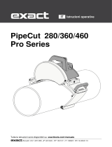 eXact Pipecut 280 Pro Series Manuale utente