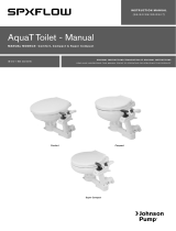 SPX FLOW AquaT Manual Marine Toilet Manuale utente