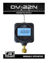 JB DV-22N Digital Vacuum Gauge  Manuale utente