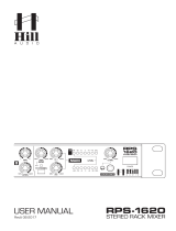 Hill Audio RPS-1620 Manuale utente