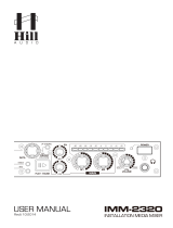 Hill Audio IMM-2320V2 (B) Manuale utente