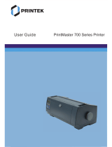Printek PrinterMaster 700 Printer Guida utente