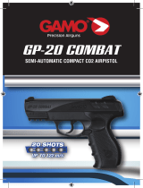 Gamo GP-20 COMBAT PISTOL Manuale utente