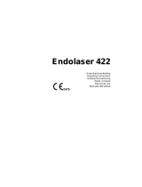 Enraf-Nonius Endolaser 422 Manuale utente