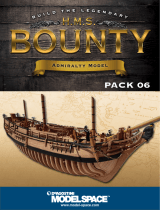 Deagostini HMS Bounty Admiralty Ship Guida utente