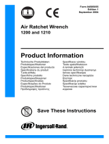 Ingersoll Rand 1207MAX-D3 Manuale del proprietario