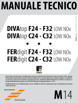 Ferroli DIVAtop LOW NOx C24-C32 / F24-F32 (354M0520 ¬ edizione: 09/2007) Manuale del proprietario