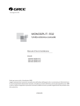 GREE CONSOLE MONO – X3I ECO PLUS 35 SH LHB Manuale del proprietario