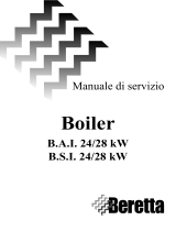 Beretta BOILER B.A.I. - B.S.I. 24/28 kW (EM011_IT 06/2003) Manuale del proprietario