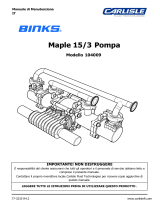 Carlisle BINKS - Maple Pump 15/3 Manuale utente