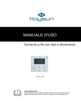Kaysun Individual Wired Controller KCT-02.1 SR Manuale utente