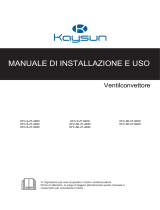 Kaysun Ceiling/Floor 1st Generation Manuale utente