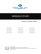 Kaysun Amazon Unitario Top Air Discharge Manuale utente