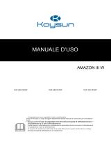 Kaysun Amazon III W Manuale utente