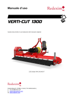 Redexim Verti-Cut® 1300 Manuale del proprietario