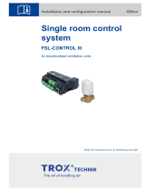 Trox SCHOOLAIR-D Installation And Configuration Manual