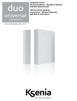 Ksenia duo Universal KSI2600000.310 Guida d'installazione