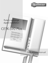 Golmar CETK-590 Plus Manuale utente