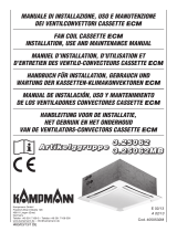 Kampmann Chilled water cassettes, article 325062* Guida d'installazione