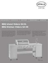 RÖSLE Gas grill BBQ-Kitchen VIDERO G4-SK Vario+ Manuale utente