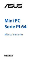 Asus Mini PC PL64 Manuale utente