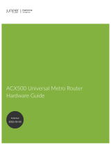 Juniper ACX500 Hardware Guide